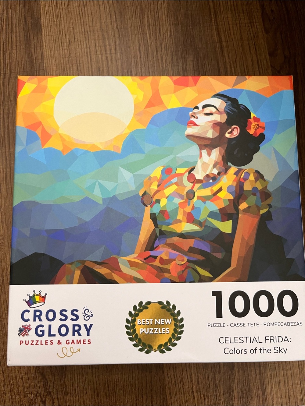 Cross Glory 1000-Piece Jigsaw Puzzle - Celestial Frida (Multicolor)
